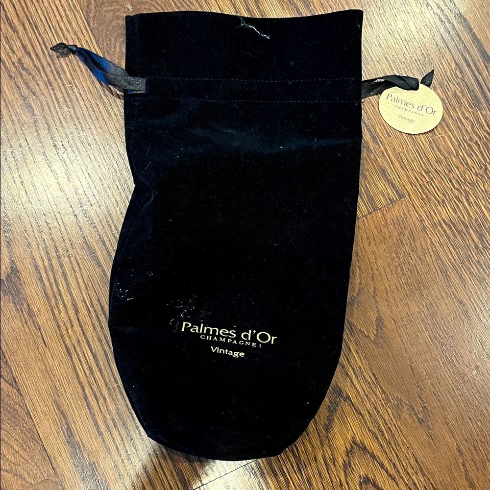 Palmes d'Or Champagne Velvet Bag